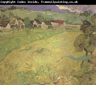 Vincent Van Gogh View of Vesseots near Auvers (nn04)